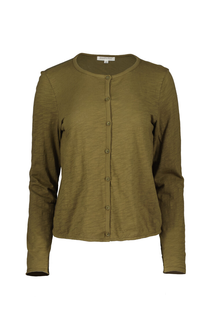 Mododoc Mododoc Button Front Top 44G-A6065