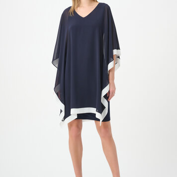 Joseph Ribkoff Joseph Ribkoff Chiffon Overlay Dress 264714