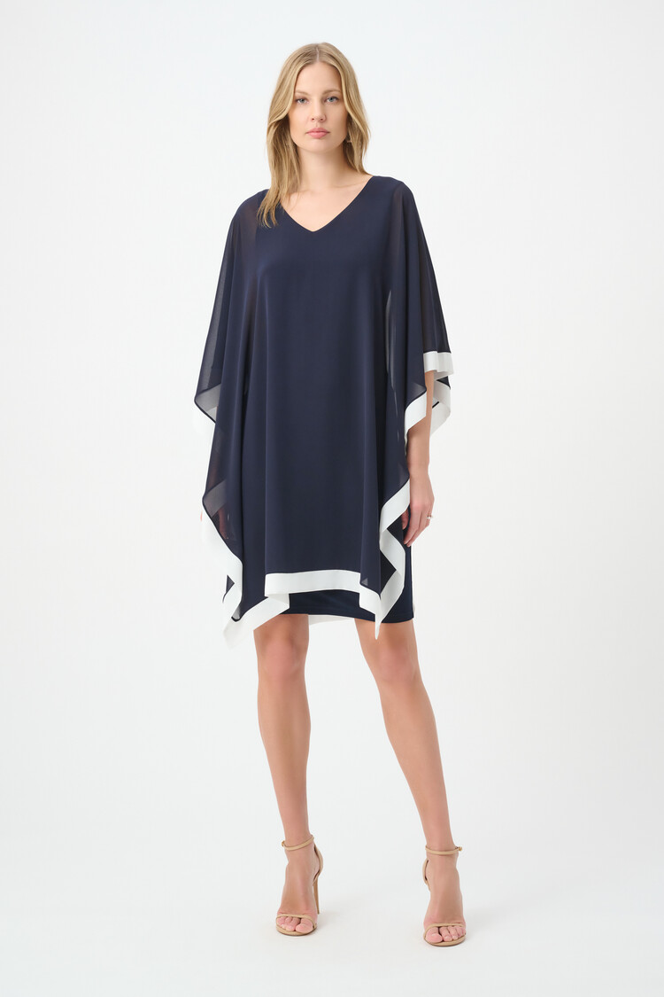 Joseph Ribkoff Joseph Ribkoff Chiffon Overlay Dress 264714