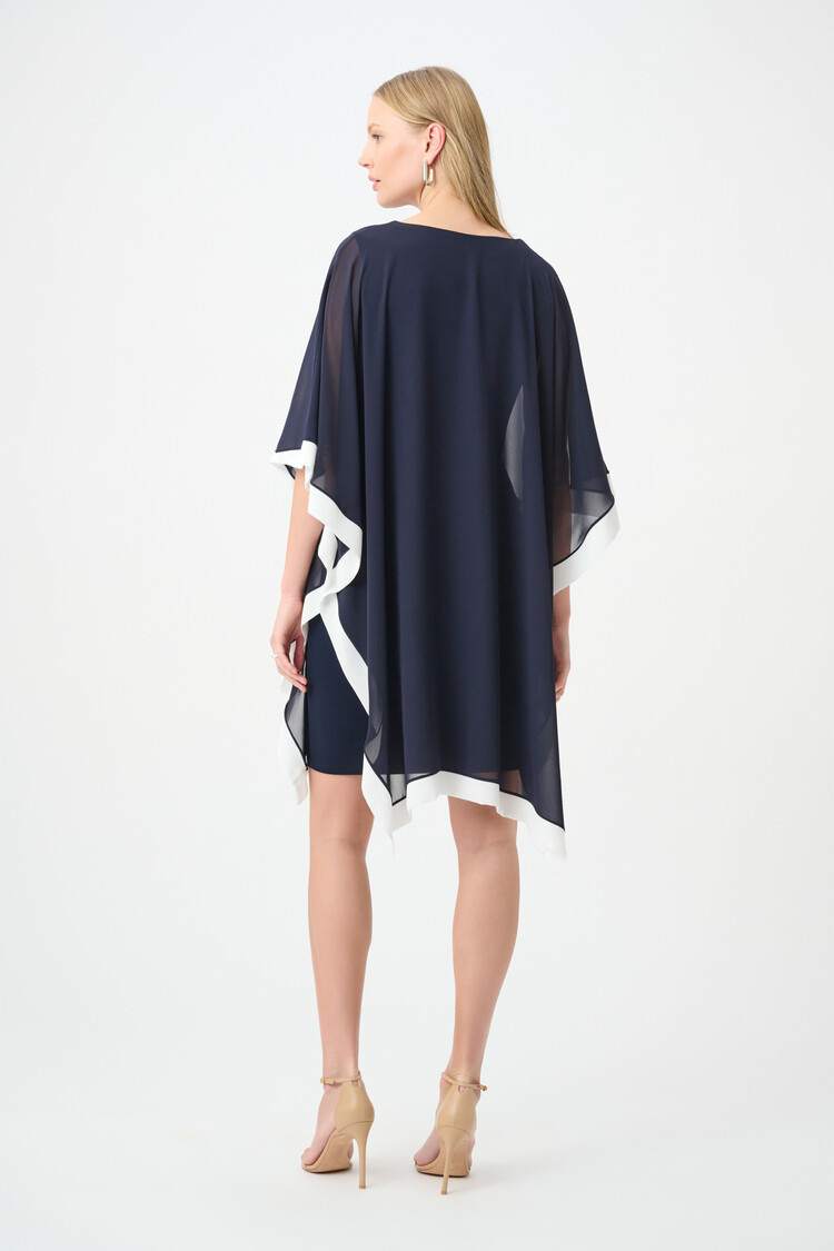 Joseph Ribkoff Joseph Ribkoff Chiffon Overlay Dress 264714