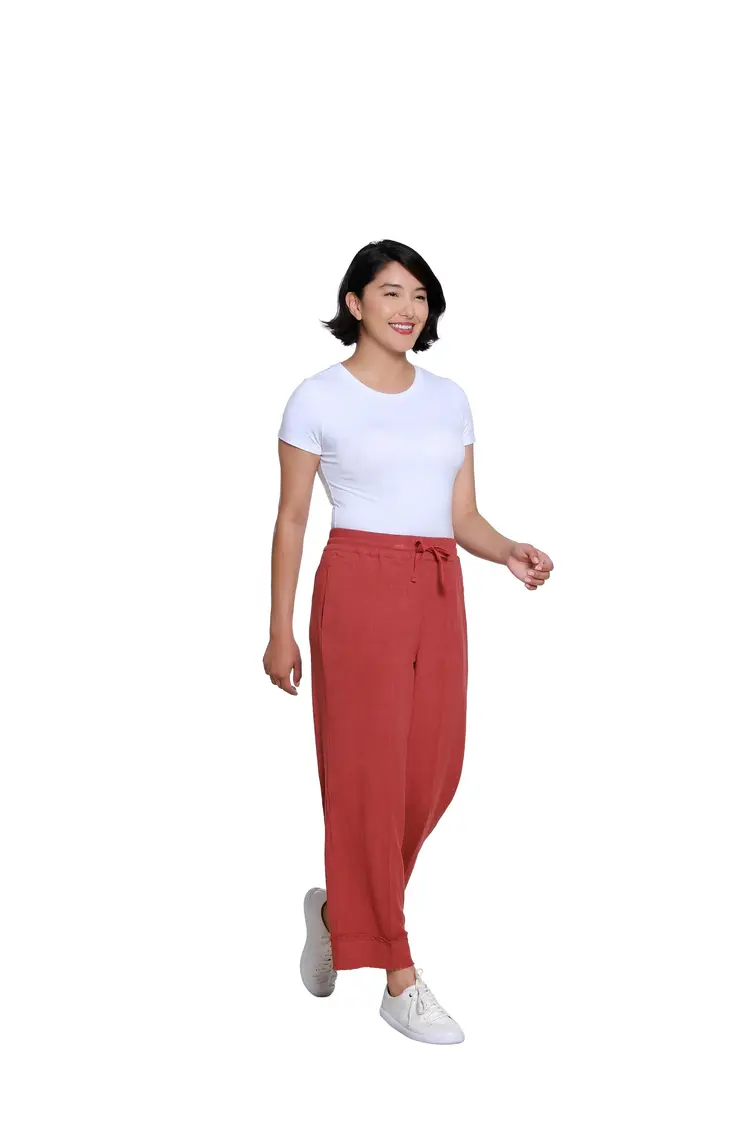 slim-sation Slim-Sation Drawstring Crop Pant M36711PM