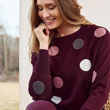 Sunday Sunday Dot Pullover 6742