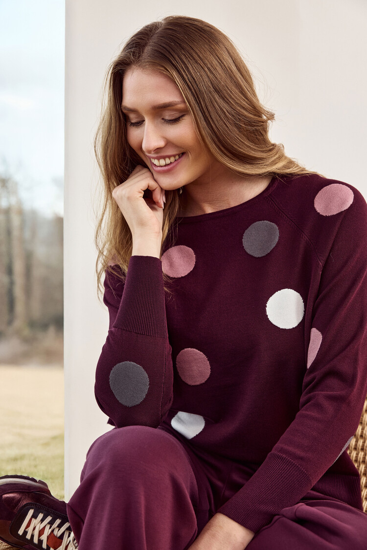 Sunday Sunday Dot Pullover 6742