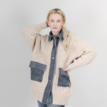 Funsport Funsport Knit Blouse Coat 262228