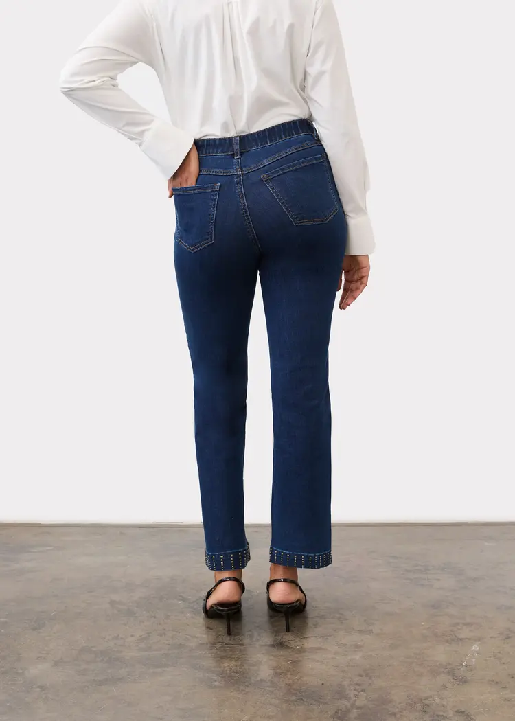 French Dressing Jeans FDJ Pull On Straight Ankle 2131669