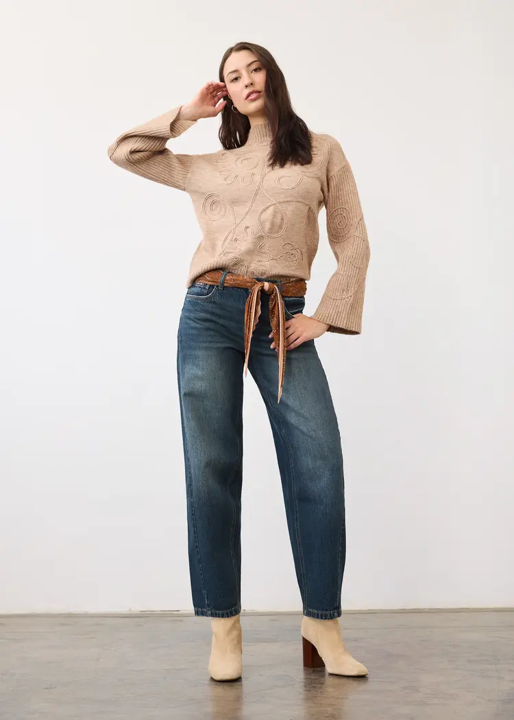 French Dressing Jeans FDJ Girlfriend Barrel Leg 2588225