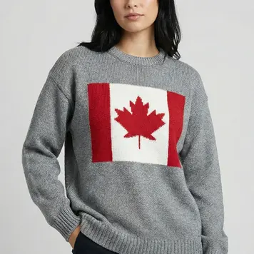 Canada Knitwear Canada Knitwear Iconic Flag Sweater 5236