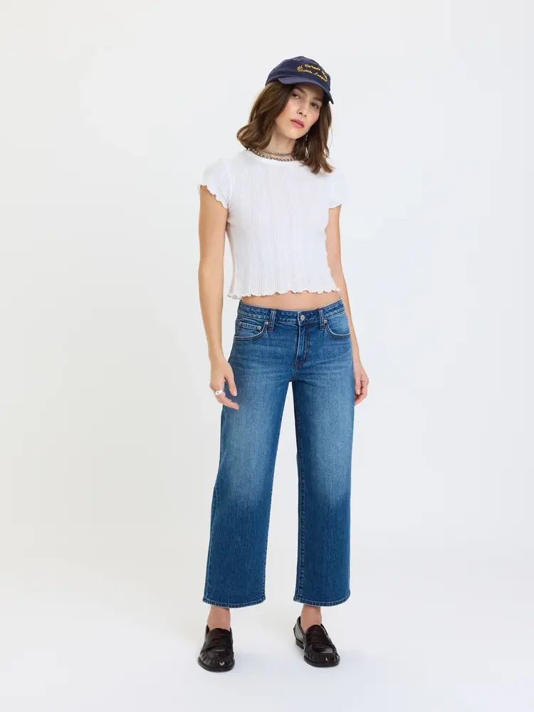 Daze Daze Keeper Crop Low Rise Straight Crop D00016060JR
