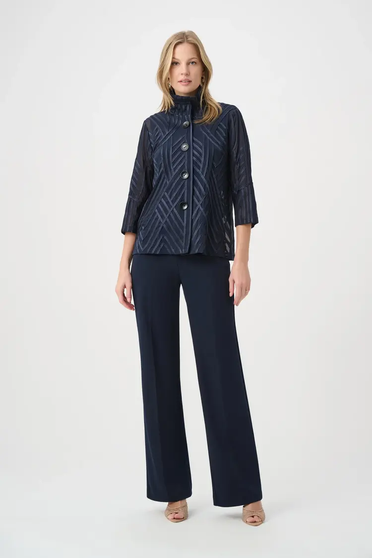 Joseph Ribkoff Joseph Ribkoff Tone-on-Tone Soutache Jacket 264710