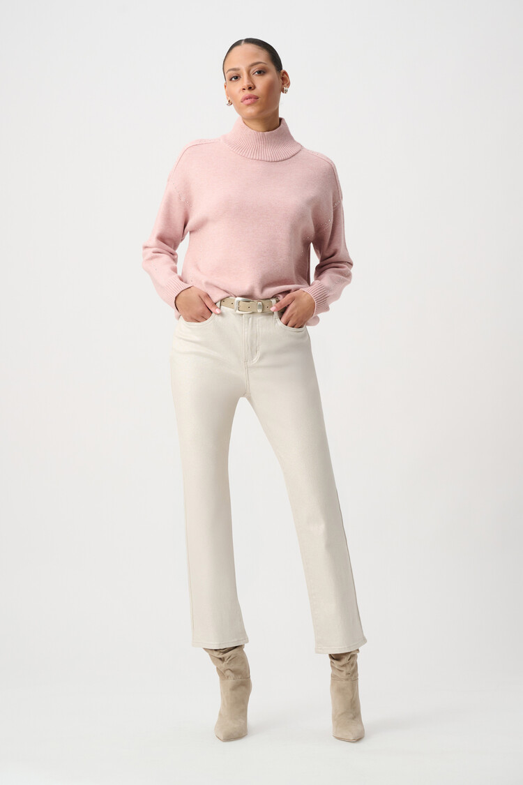Joseph Ribkoff Joseph Ribkoff Embellished Turtleneck Sweater 264934