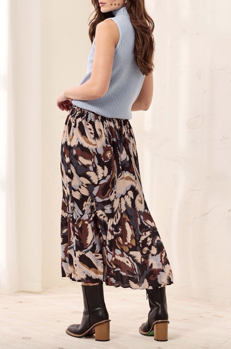 Tribal Tribal Plisse Skirt 5997O