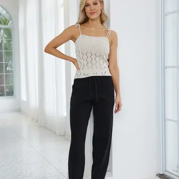 Orange Fashion Anissa’s Knit Riding Pants J-6002