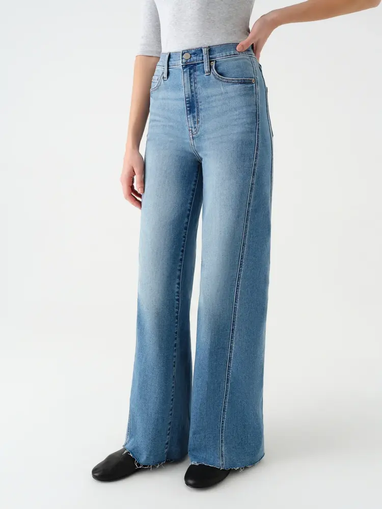Daze Daze Far Out W/Seaming High Rise Wide Leg D00016364ZZ