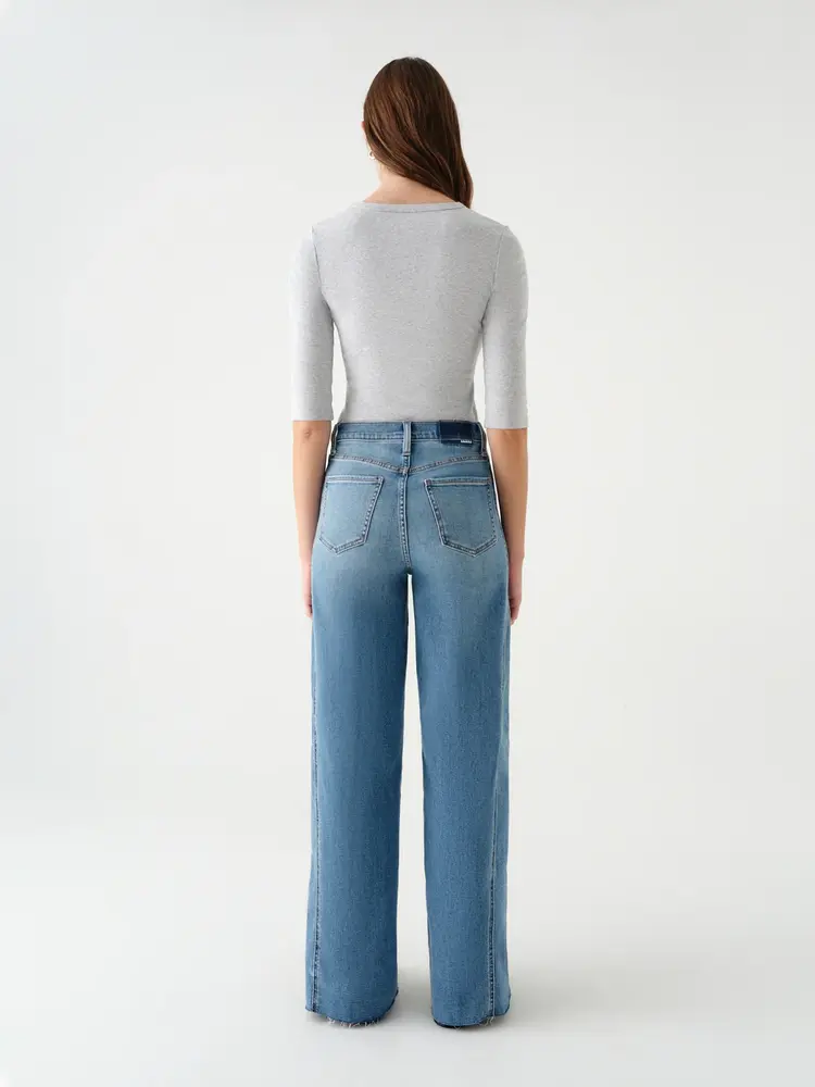 Daze Daze Far Out W/Seaming High Rise Wide Leg D00016364ZZ