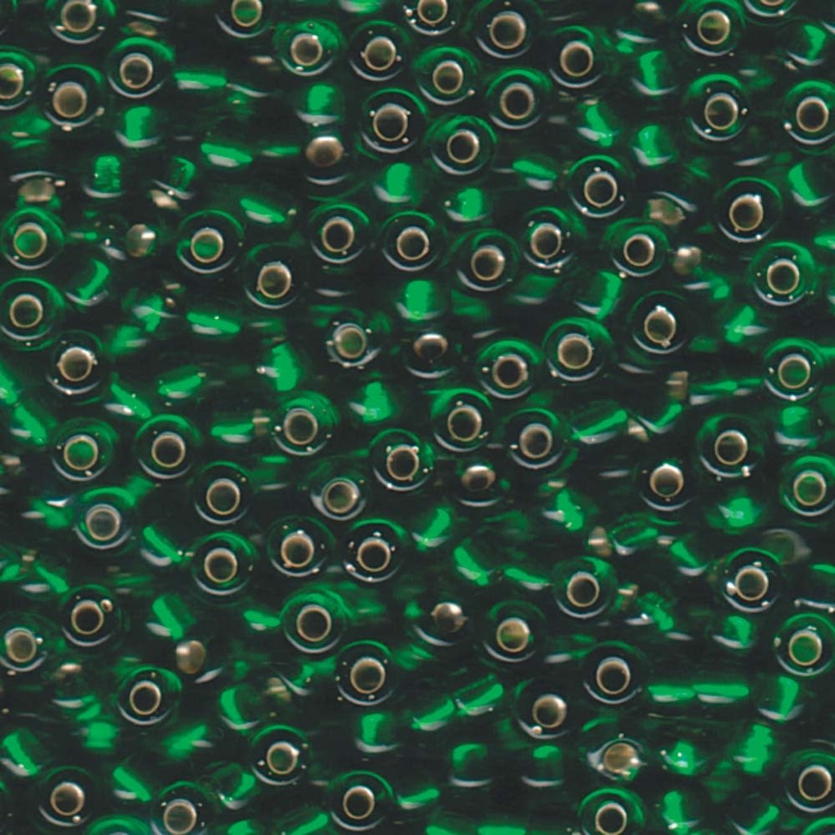 Miyuki Miyuki 6/0 Silver-lined Green Seed Beads