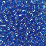 Miyuki Miyuki 6/0 Silver-lined Sapphire Seed Beads