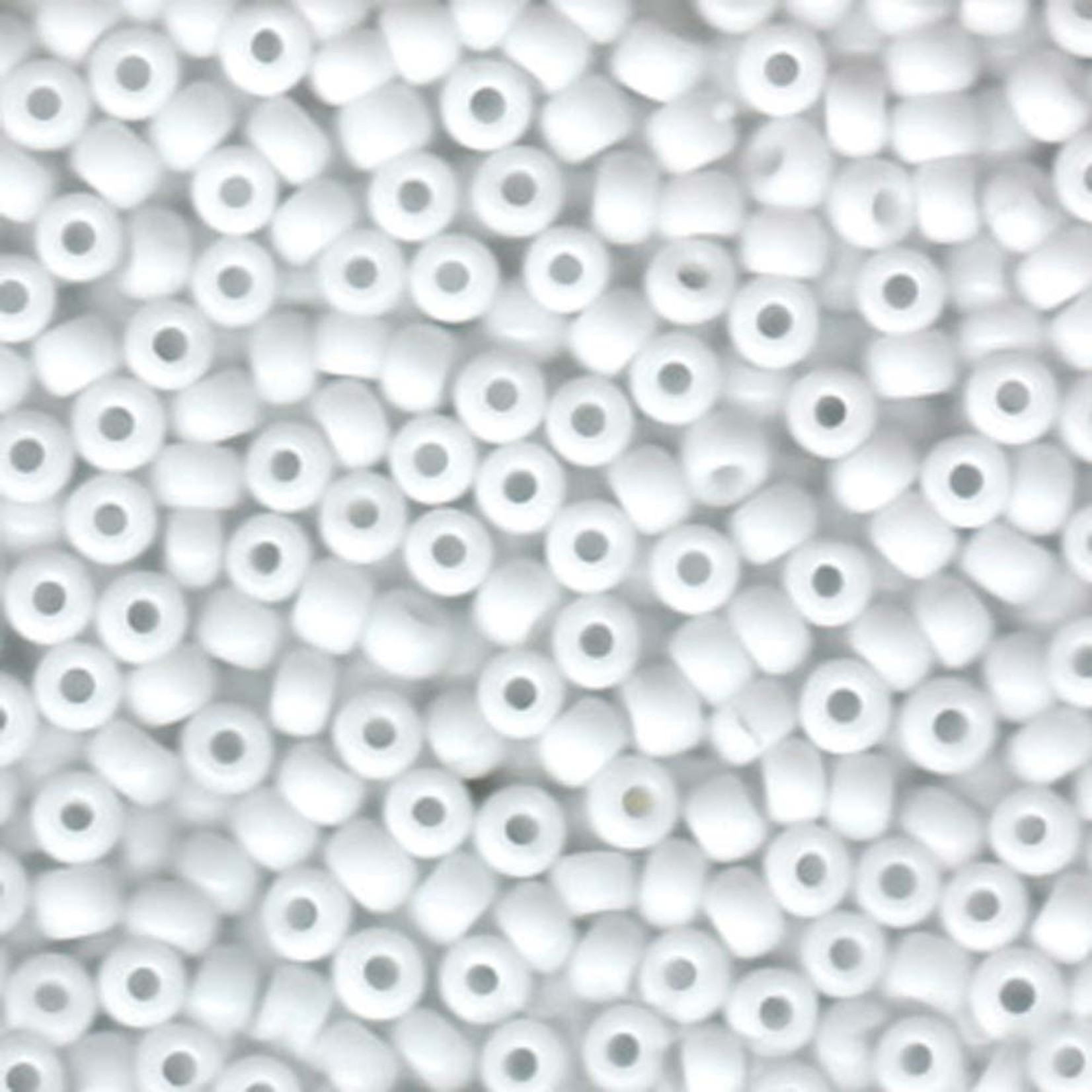 Miyuki Miyuki 6/0 Opaque White Seed Beads