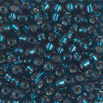 Miyuki Miyuki 6/0 Silver-lined Blue Zircon Seed Beads