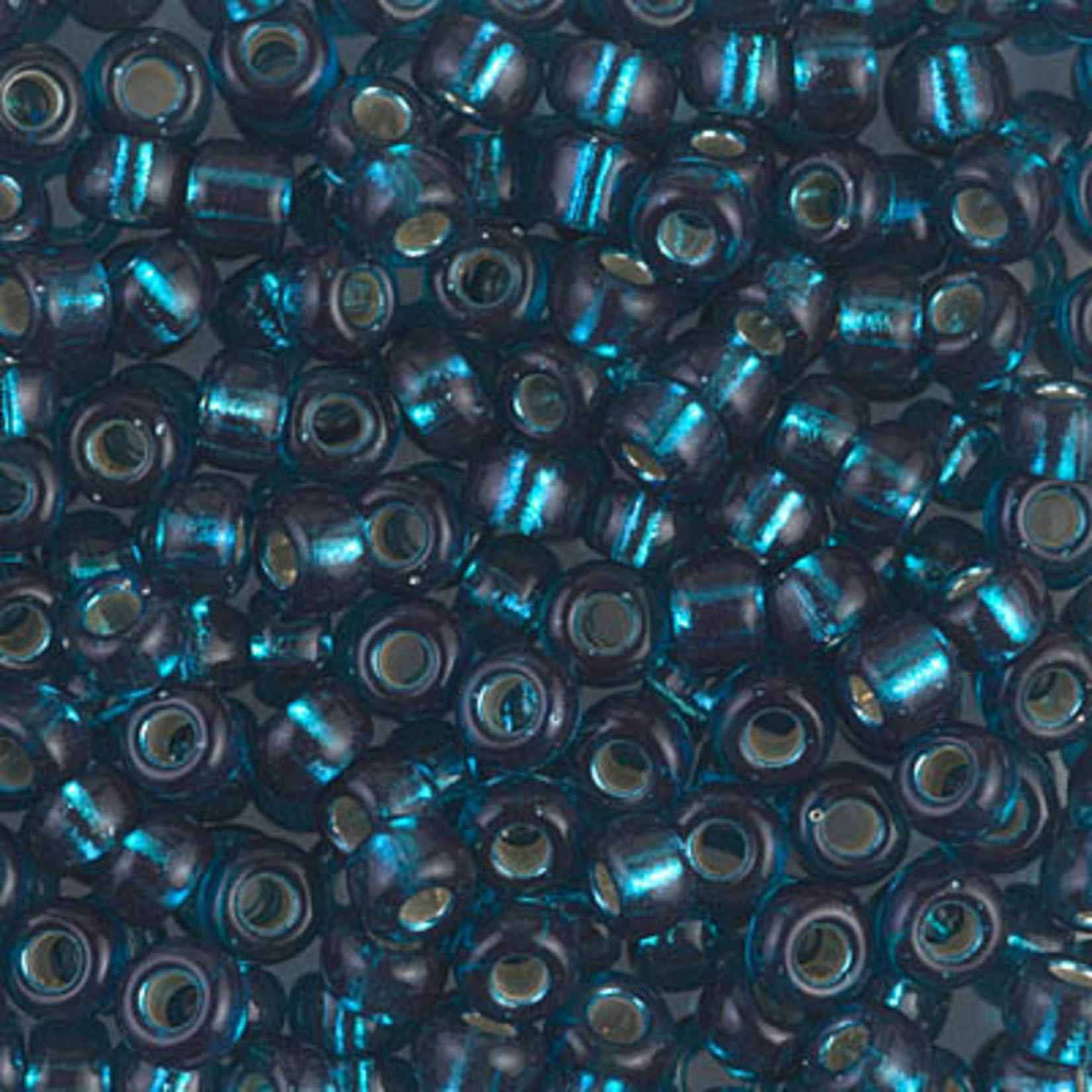 Miyuki Miyuki 6/0 Silver-lined Blue Zircon Seed Beads