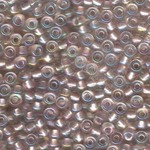 Miyuki Miyuki 6/0 Pearlized Crystal AB/Blush Seed Beads