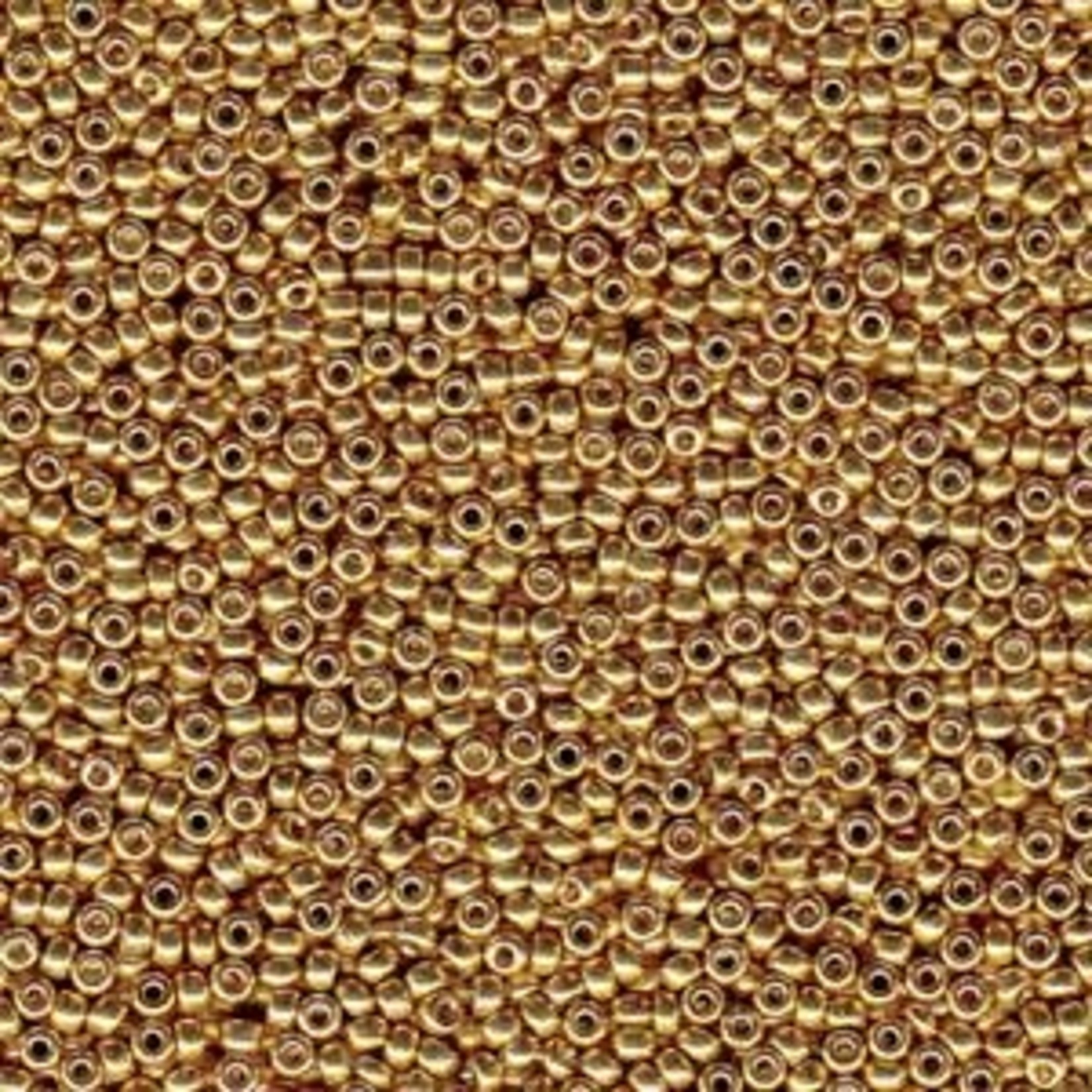 Miyuki Miyuki 6/0 Duracoat Galvanized Gold Seed Beads