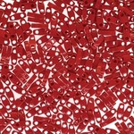 Miyuki Quarter Tila Beads Opaque Red - 7.8gm