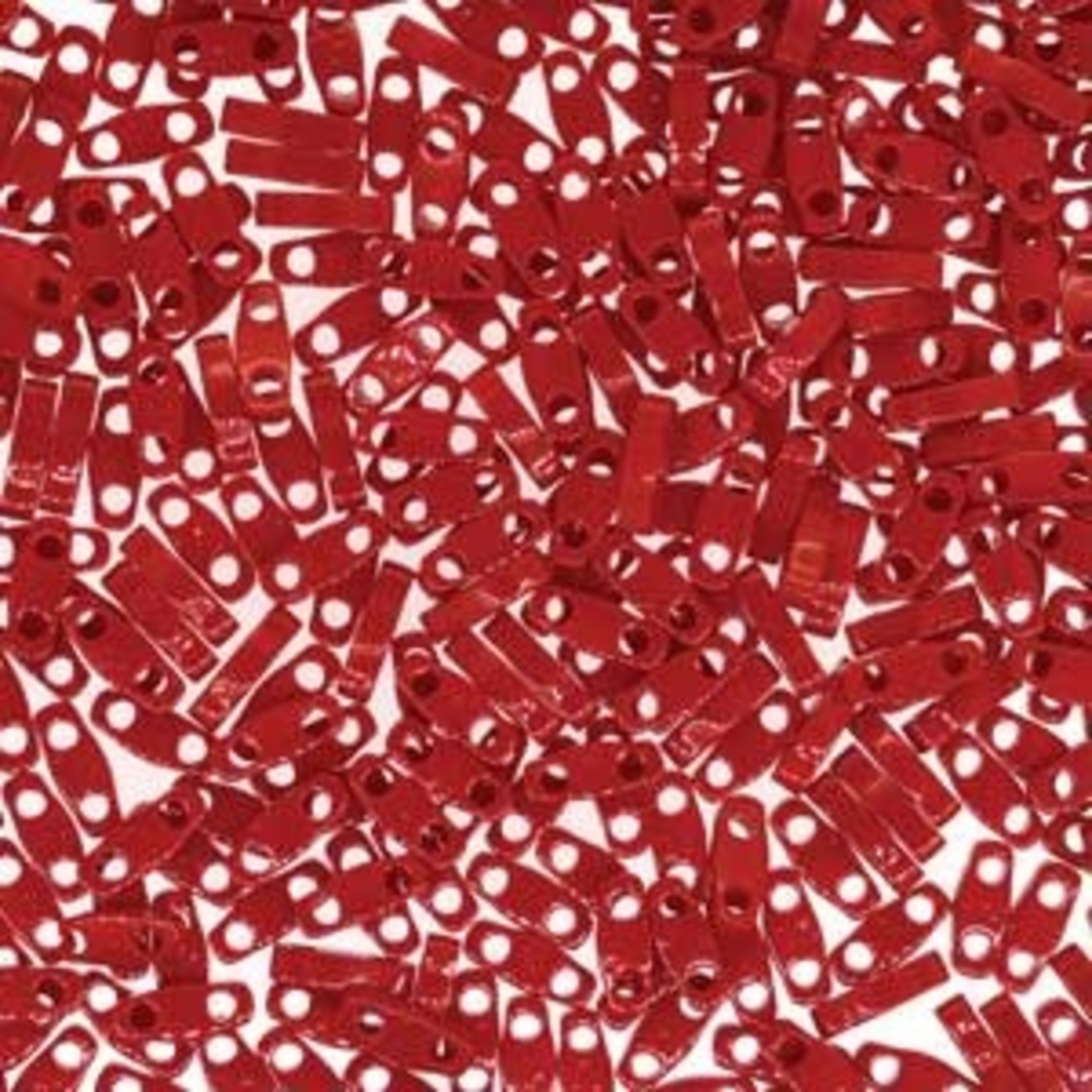 Miyuki Quarter Tila Beads Opaque Red - 7.8gm
