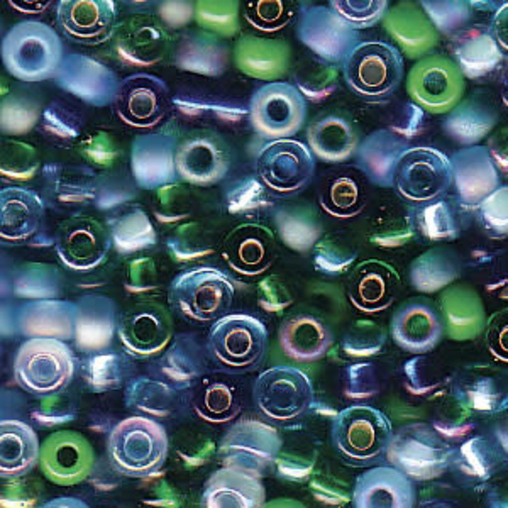 Miyuki Miyuki 8/0 Lagoon Mix Seed Beads - 22gm tube