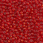 Miyuki Miyuki 8/0 Silver-lined Flame Red Seed Beads - 22gm tube
