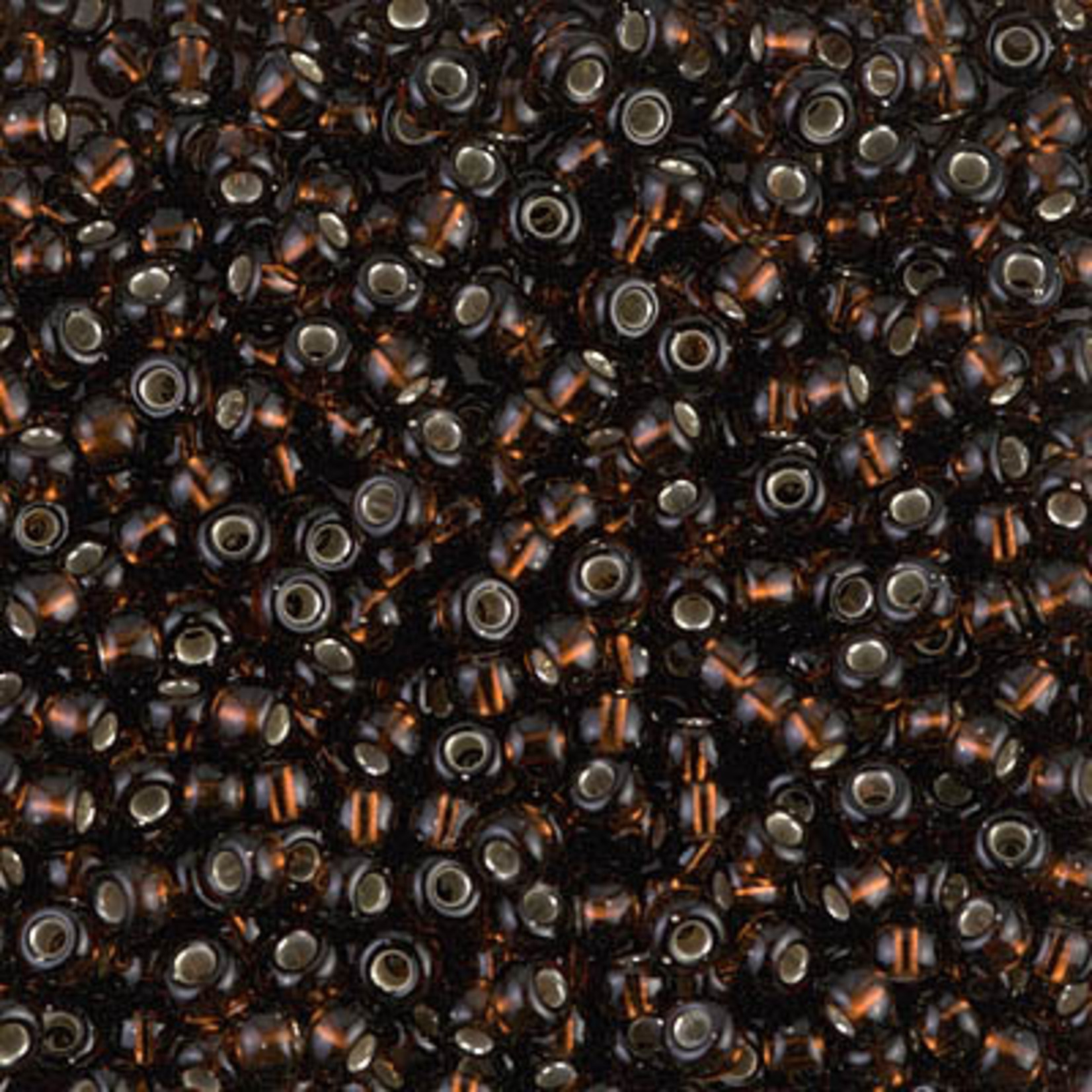 Miyuki Miyuki 8/0 Silver-lined Root Beer Seed Beads - 22gm tube