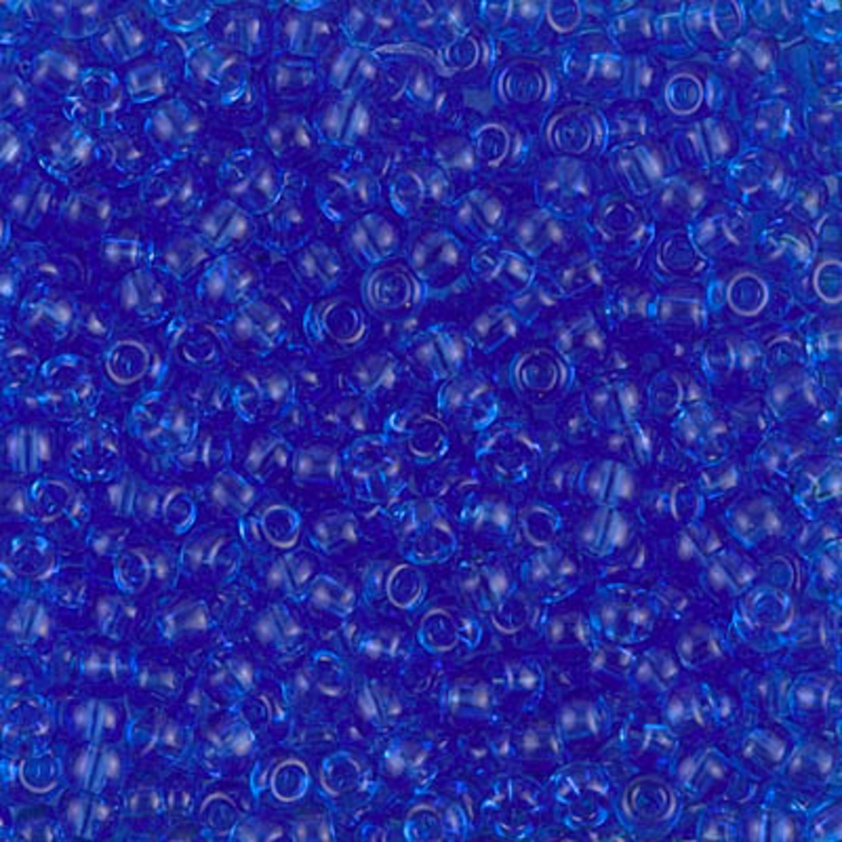 Miyuki Miyuki 8/0 Transparent Sapphire Seed Beads - 22gm tube