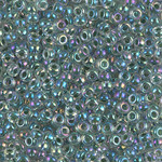 Miyuki Miyuki 8/0 Lime-lined Crystal AB Seed Beads - 22gm tube