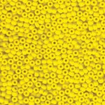 Miyuki Miyuki 8/0 Opaque Yellow Seed Beads - 22gm tube