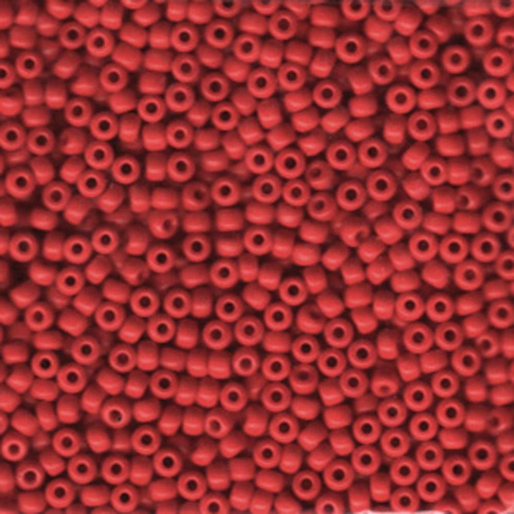 Miyuki Miyuki 8/0 Opaque Red Seed Beads - 22gm tube