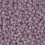 Miyuki Miyuki 8/0 Matte Opaque Mauve AB Seed Beads - 22gm tube