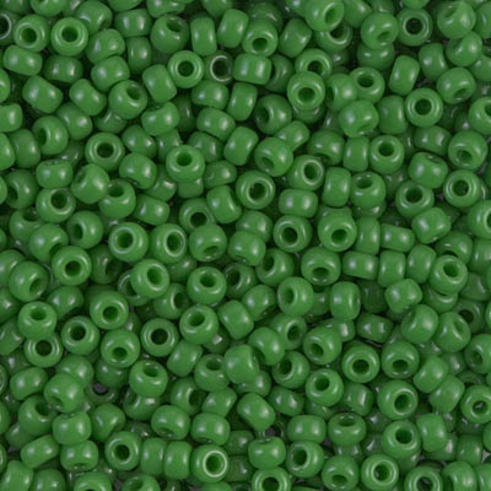 Miyuki Miyuki 8/0 Opaque Jade Green Seed Beads - 22gm tube