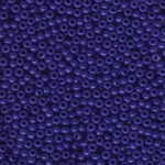 Miyuki Miyuki 8/0 Opaque Cobalt Seed Beads - 22gm tube