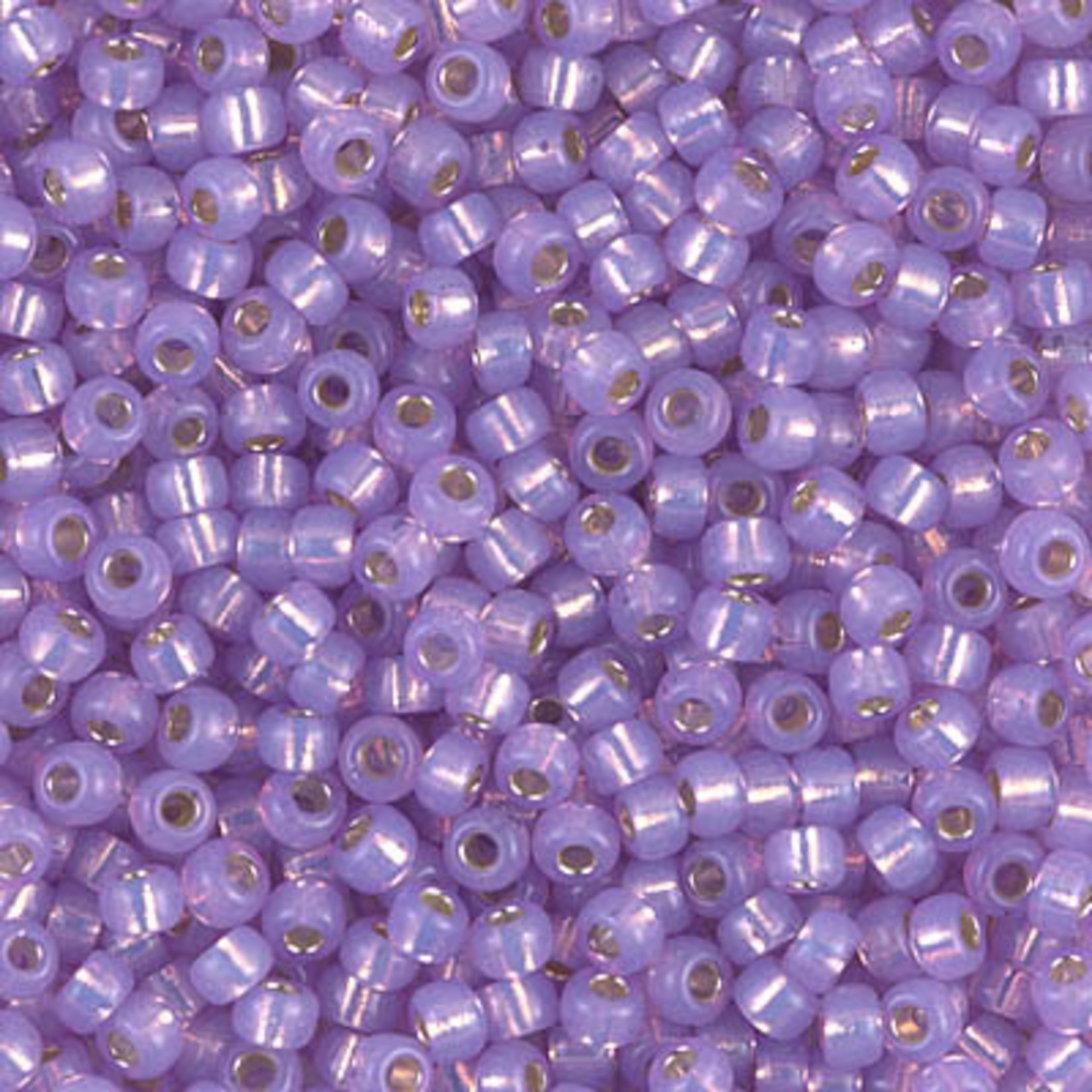 Miyuki Miyuki 8/0 Silver-lined Dyed Lilac Seed Beads