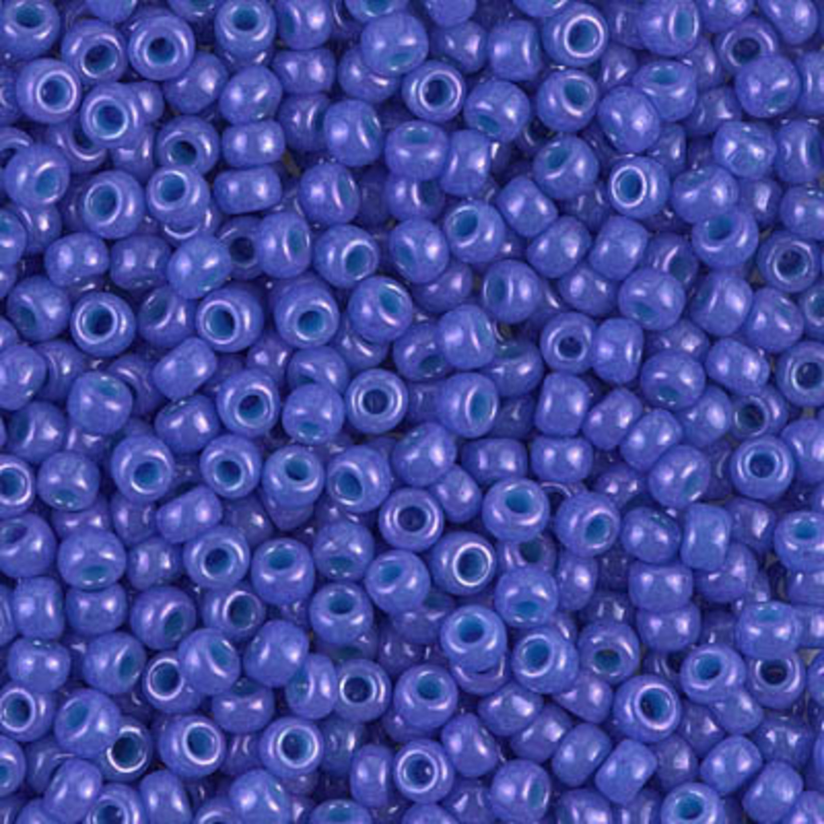 Miyuki Miyuki 8/0 Opaque Dyed Bright Purple Seed Beads - 22gm tube