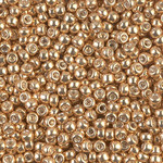 Miyuki Miyuki 8/0 Galvanized Gold Seed Beads - 22gm tube