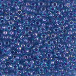Miyuki Miyuki 8/0 Sparkling Amethyst-lined Light Blue Luster Seed Beads - 22gm tube