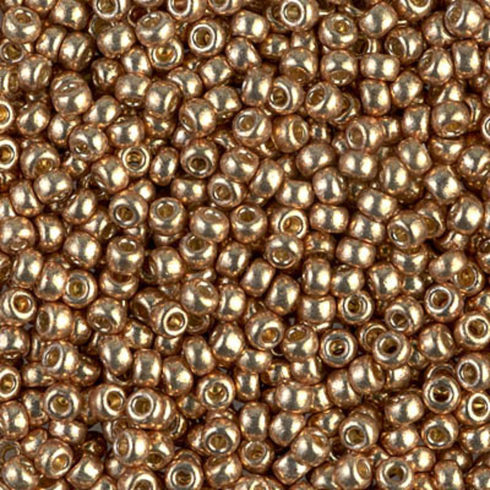 Miyuki Miyuki 8/0 Duracoat Galvanized Champagne Seed Beads - 22gm tube