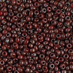 Miyuki Miyuki 8/0 Matte Red Garnet Picasso Seed Beads - 22gm tube