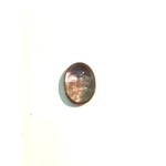 Amethyst Face Cabochon 15x11mm