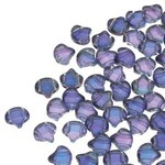 Matubo Ginko Beads 7.5mm Backlit Violet Ice