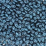 Miniduo 2x4mm Pastel Petrol Seed Beads