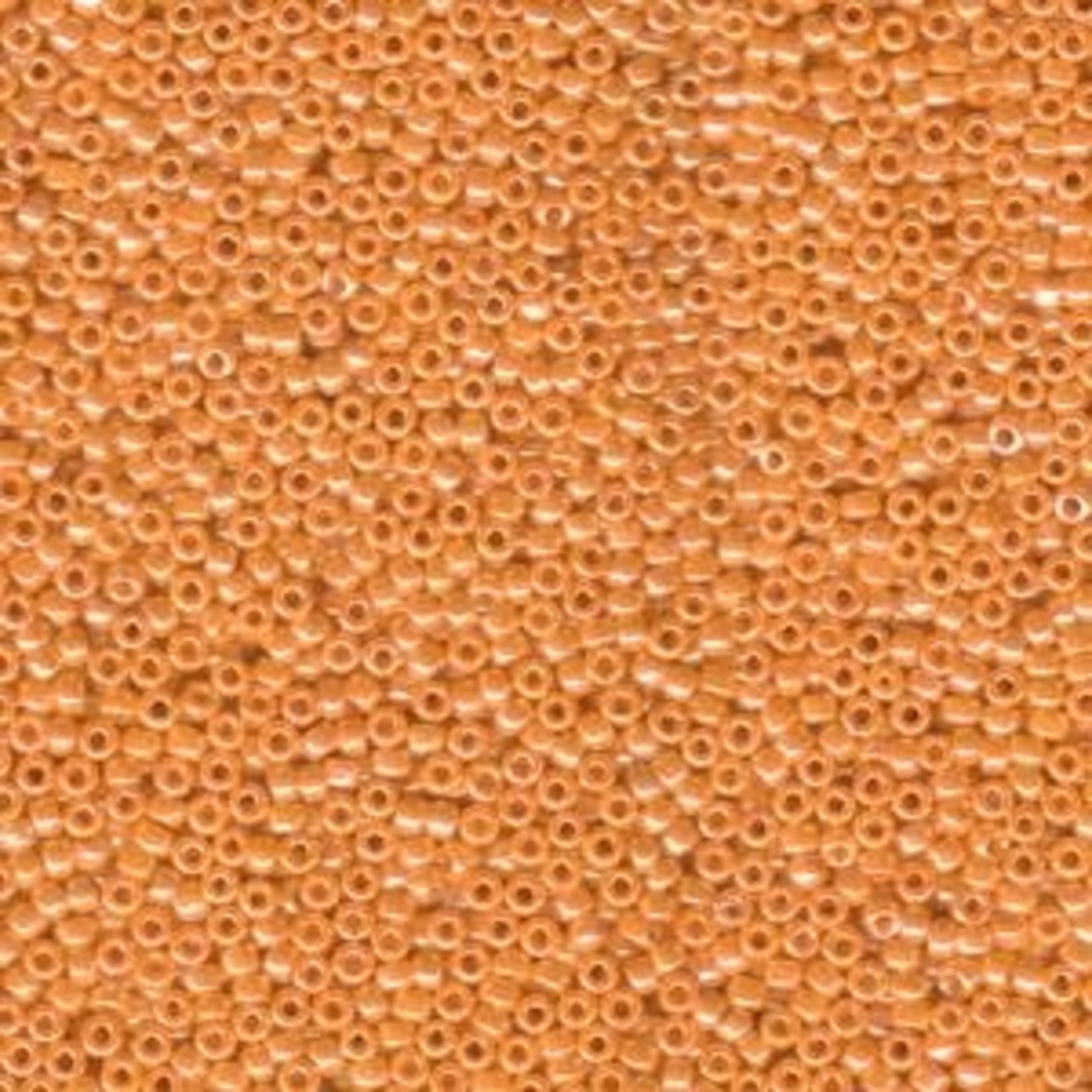 Miyuki Miyuki 11/0 Opaque Light Orange Luster Seed Beads