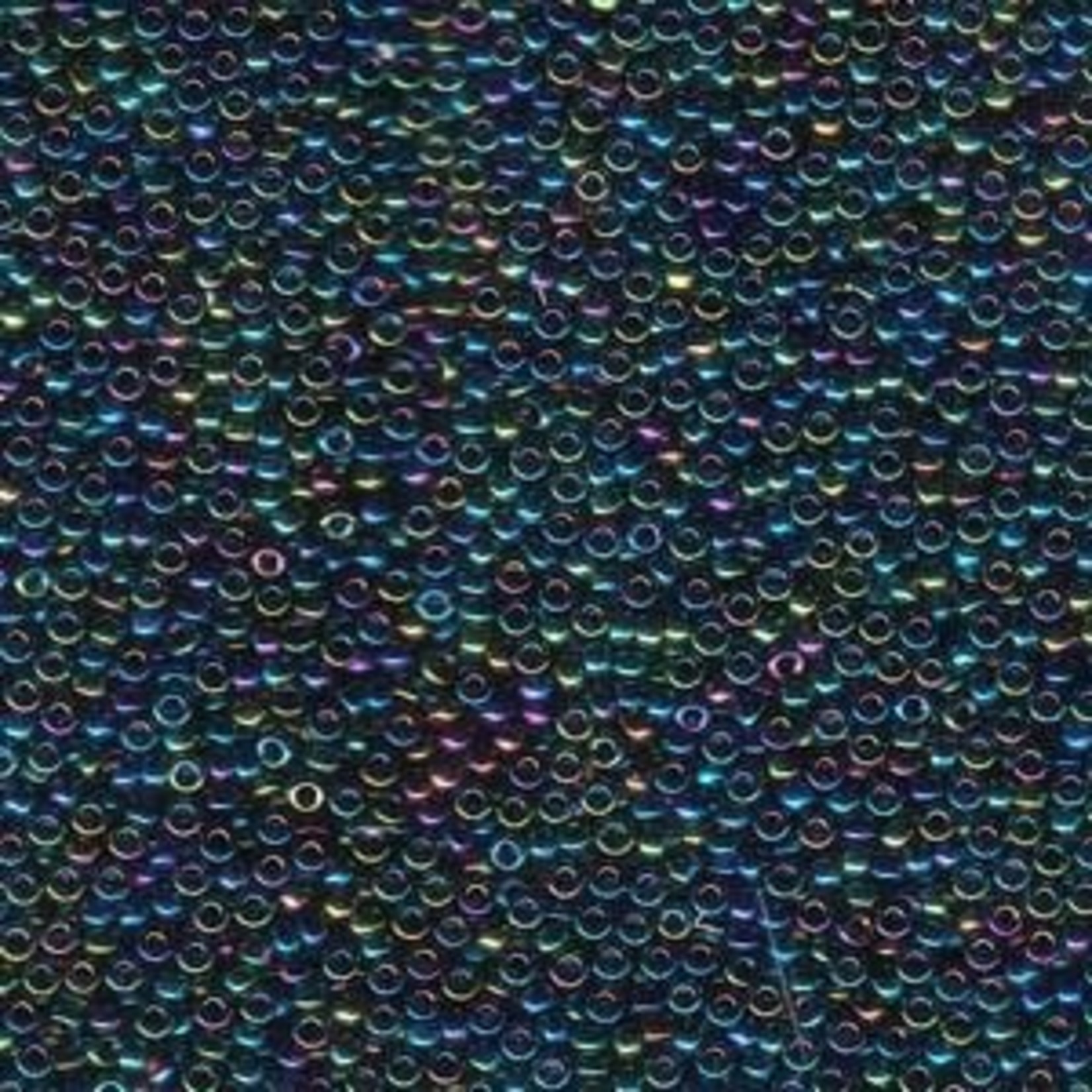 Miyuki Miyuki 15/0 Round Metallic Variegated Blue Seed Beads