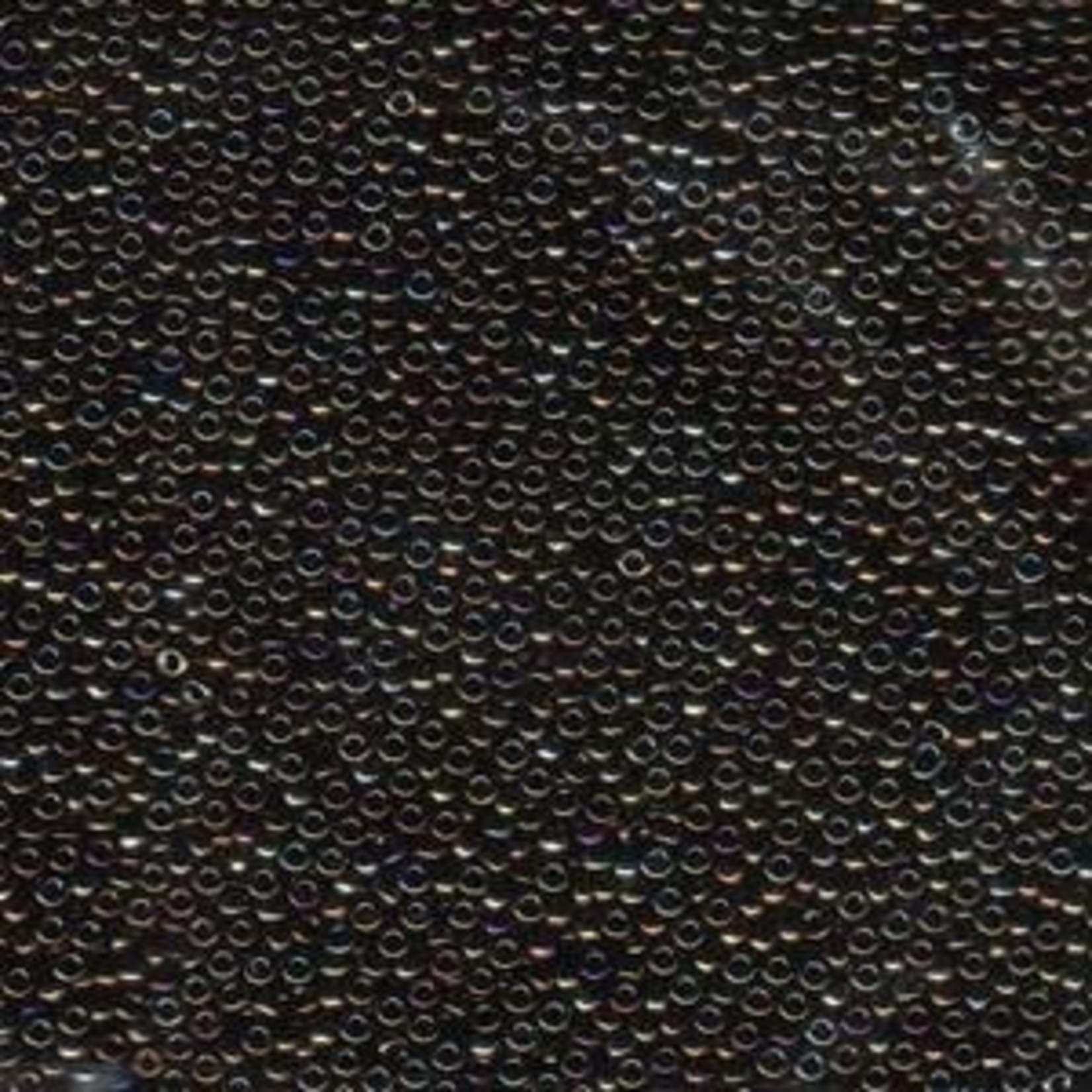 Miyuki Miyuki 15/0 Round Metallic Dark Brown Iris Seed Beads