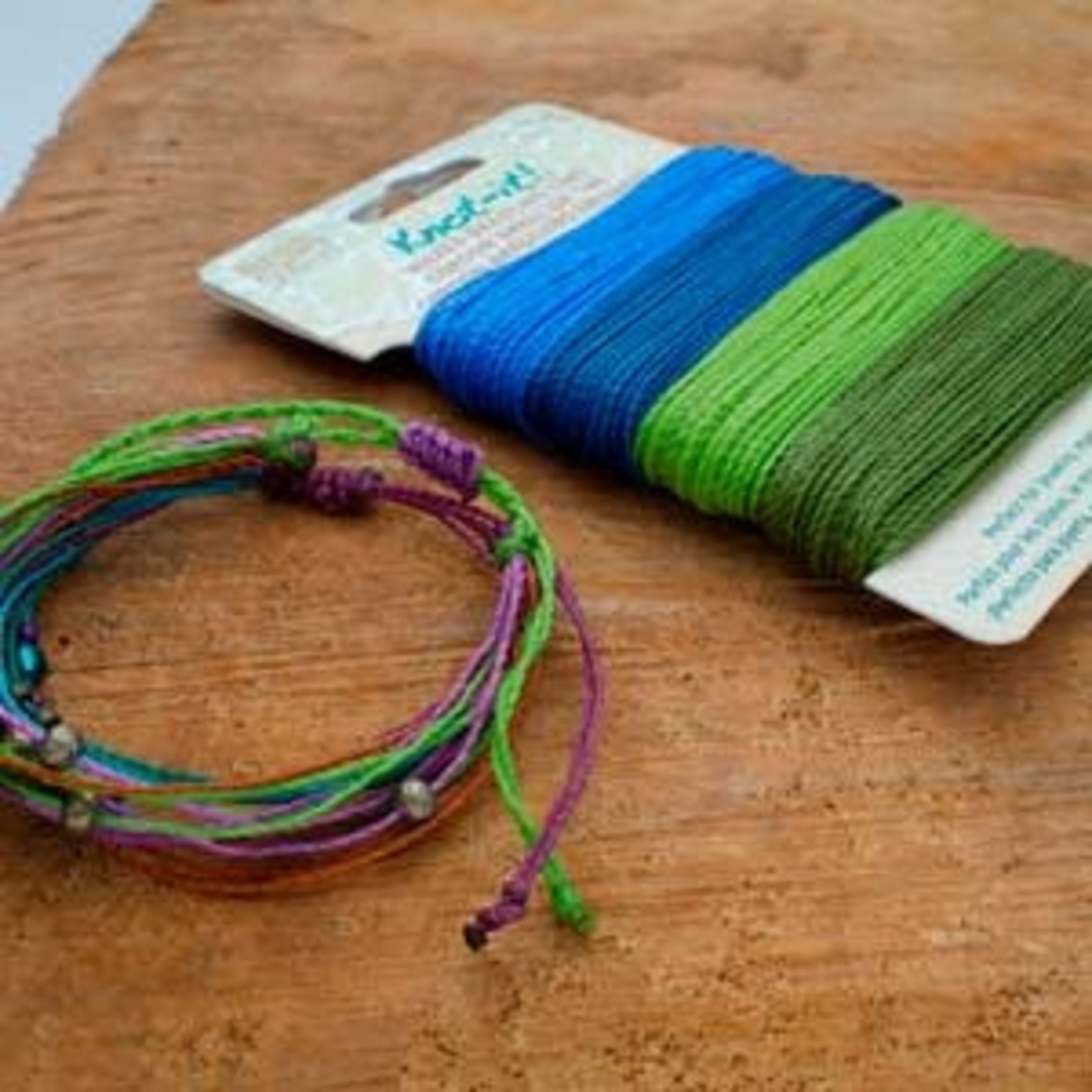 Knot-it! Waxed Brazilian Poly Cord - Hang Loose 15 Yards/Color